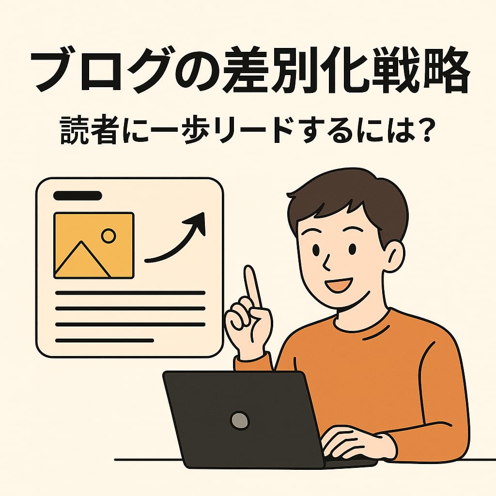 ブログの差別化戦略法